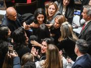 Desconfianzas y acusaciones de pacto entre los libertarios y los K tras la caída de la sesión en Diputados