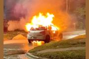 Incineró a dos hombres y se ocultó en Santiago con su familia hace diez días