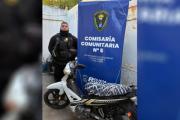 Recuperaron una moto robada en el barrio Juan Felipe Ibarra durante un patrullaje nocturno