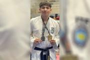 Lissandro Villa suma competencia para el Mundial Italia 2025 de Taekwondo