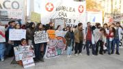 Protesta de los residentes hospitalarios
