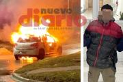 Narco homicida incineró a dos hombres y se ocultó en Santiago con su familia