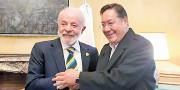 Arce y Lula coinciden en fortalecer la integración y la cooperación regional