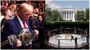 Insólito: Donald Trump quiere organizar un evento de UFC en la Casa Blanca por el 250° aniversario de EEUU