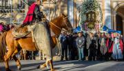 Cómo serán los desvíos de colectivos por la celebración de la virgen del Perpetuo Socorro