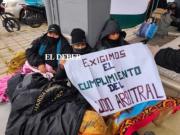 Guardia Municipal cumple cuarto día de paro: tendrán reunión con la Alcaldía cruceña para definir su situación laboral
