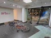 Citaron a indagatoria a tres camporistas por el ataque al edificio de TN