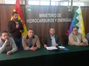 Ministro de Hidrocarburos lamenta que la falta de un análisis técnico al contrato del litio en la ALP perjudique su tratamiento, además denuncia agresiones