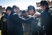 Policía reconoce labor de los policías de Oruro en el desbloqueo en Llallagua
