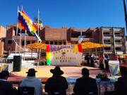 Feria Binacional de Lucha Contra el Contrabando Bolivia – Perú se realiza en Desaguadero