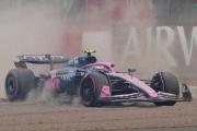 Franco Colapinto hizo un trompo y quedó afuera de la clasificación en el GP de Gran Bretaña en la Fórmula 1