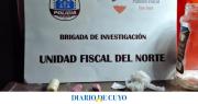 Hallaron “cocaína rosa” y cogollos de marihuana en un allanamiento en Jáchal