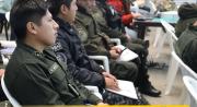 En Chuquisaca, Tarija y La Paz capacitan a militares y policías en custodia del material electoral