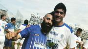 Diego Aput, bajista de Cuyoman y fanático de Godoy Cruz, también vuelve al Feliciano Gambarte
