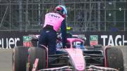 Franco Colapinto hizo un trompo y fue descalificado en la Qualy 1 de Silverstone