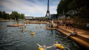 Después de un siglo, París volvió a nadar en el río Sena