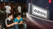 Boca en el video, River en el escenario: la banda Oasis volvió a tocar en vivo y también juega el superclásico