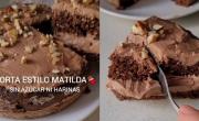 Sin harina y sin azúcar: receta de torta de chocolate estilo Matilda, bien húmeda y chocolatosa