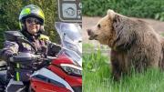 La trágica selfie que se tomó un turista minutos antes de morir por el ataque de un oso en Rumania