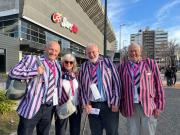 Los Silver Hippos: los exjugadores de rugby ingleses que siguen a su selección por el mundo y conquistan Argentina