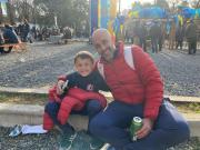 Emoción en el Estadio Uno: el día que padre e hijo vieron por primera vez a Los Pumas