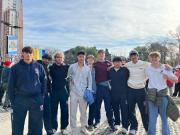 Estudiantes británicos visitan Argentina para ver a su selección de rugby