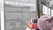 Homenaje a las víctimas de la Masacre de Palomitas 