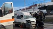 Violento choque frontal en Ruta 3 y avenida Roca