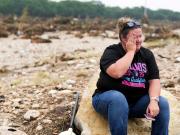Nos está llevando el agua, el último mensaje de una joven a su familia en medio de las inundaciones en Texas