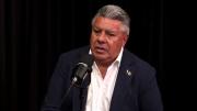 Chiqui Tapia volvió a insistir con el regreso del público visitante: Si hay voluntad política, van a volver