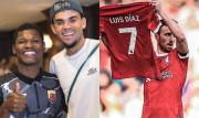 Llueven las críticas a Luis Díaz por ausencia en el funeral de Diogo Jota