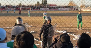 El conflicto en la cancha de Sportivo Desamparados tuvo un capítulo más, esta vez con la fuerza de seguridad