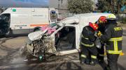 Confirman que el conductor de la Fiorino se cruzó de carril