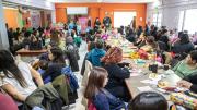 Más de 200 vecinos participaron del tradicional Mate-Bingo en el barrio San Martín
