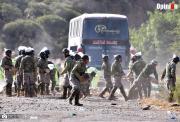 La policía desbloquea un tramo de la carretera Cochabamba-Oruro tras enfrentamientos