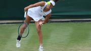 Wimbledon: Solana Sierra no pudo con Siegemund