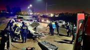 Se cruzó de carril y provocó una brutal tragedia: murió un hombre y una beba está grave