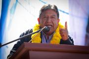 Choquehuanca: necesitamos reavivar la lucha por la libertad y mantener la unidad para defender los recursos naturales