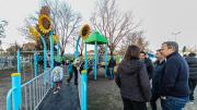 Inauguran puesta en valor del parque sustentable del barrio El Gaucho