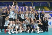 ¡Argentina campeón!: Las Panteras vencieron 3-1 a Brasil en la final de la Copa América de vóley