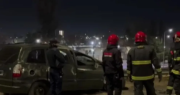 Tremendo vuelco en Circunvalación: un conductor quedó atrapado en su auto
