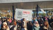 Protestas en la puerta del INTI ante su inminente desguace por Decreto: la Policía reprimió a los trabajadores