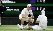 Sinner pasa a cuartos de Wimbledon cuando iba dos sets abajo ante Dimitrov