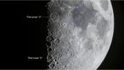 La NASA descubre letras en la Luna: un fenómeno óptico