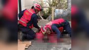 Sufrió un infarto cuando manejaba en Caracas y chocó contra una casa