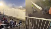 EN VIDEO: Así fue brutal accidente en el Senoia Raceway que dejó al menos tres heridos de gravedad