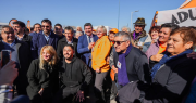 En Caucete, Orrego encabezó un nuevo operativo San Juan Cerca