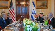 Trump cenó con Netanyahu en la Casa Blanca para discutir una tregua de 60 días en Gaza