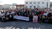 Manifestación frente al penal de Ezeiza por la libertad de Eva Mieri 