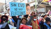 Desde prohibir campañas hasta llamar al voto nulo, las estrategias de los evistas contra las elecciones